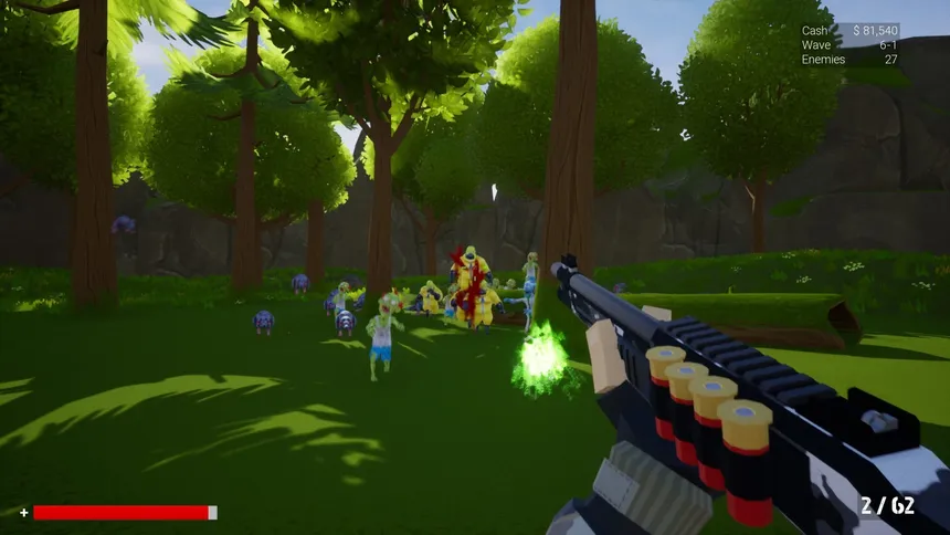 Скриншот 1 к игре Park Rangers of The Undead