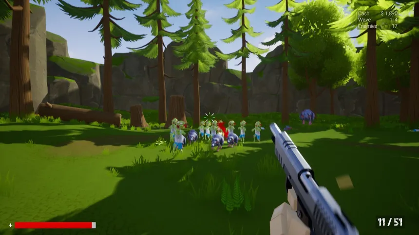 Скриншот 2 к игре Park Rangers of The Undead