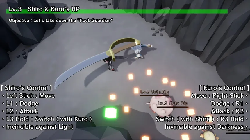 Скриншот 2 к игре ShiroKuro's Adventure
