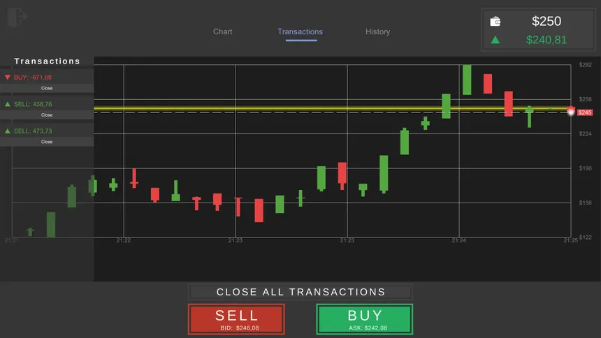 Скриншот 2 к игре Idle Trading Simulator