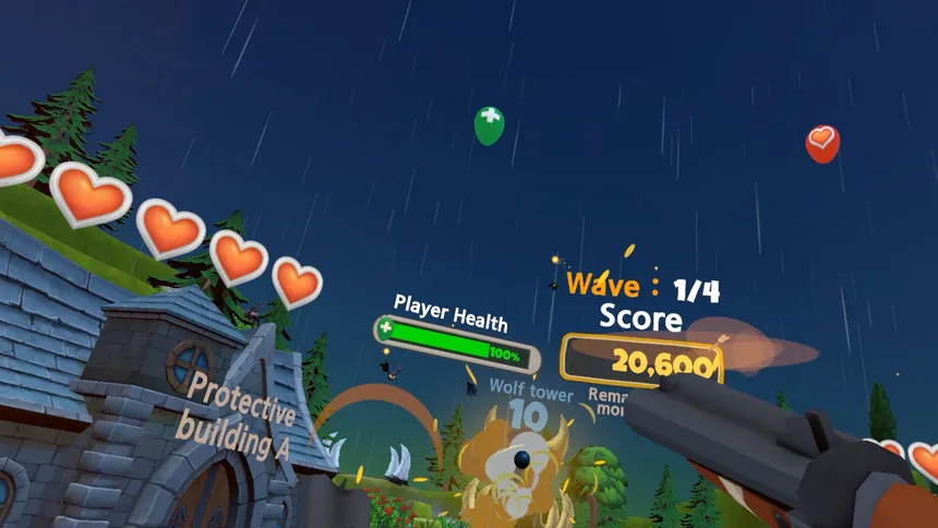 Скриншот 1 к игре Wolf Attack