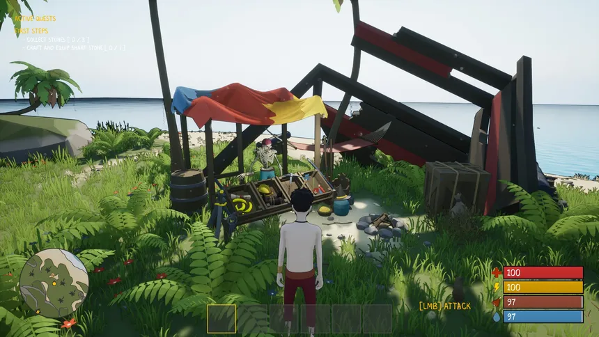 Скриншот 2 к игре Pirates of the Sea