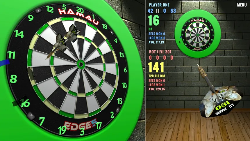 Скриншот 5 к игре Dan Sisal's 501 Darts Trainer