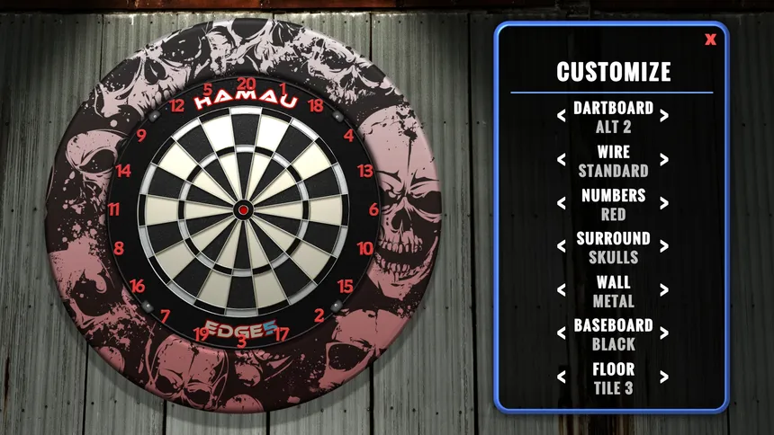 Скриншот 6 к игре Dan Sisal's 501 Darts Trainer