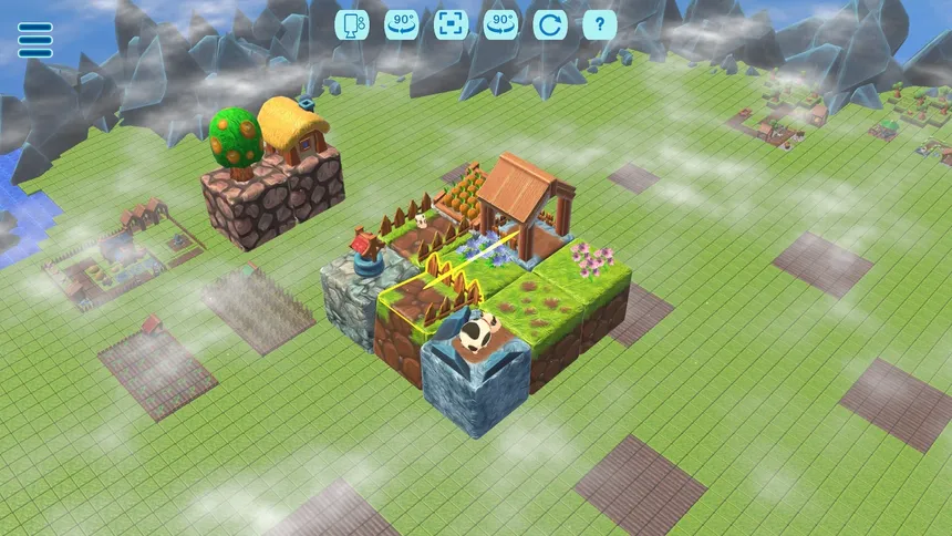 Скриншот 5 к игре Floating Farmer - Logic Puzzle