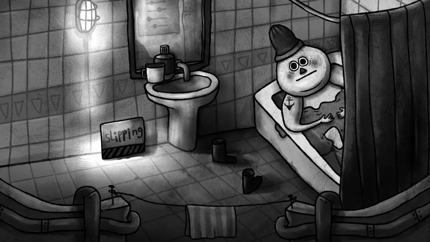 Скриншот 1 к игре Dad's Monster House