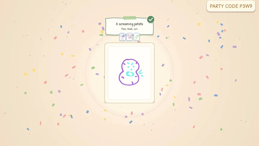 Скриншот 4 к игре Super Sketchy Party