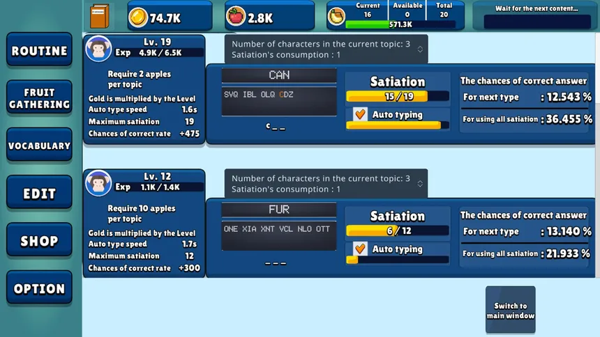 Скриншот 3 к игре Idle Monkeylogy