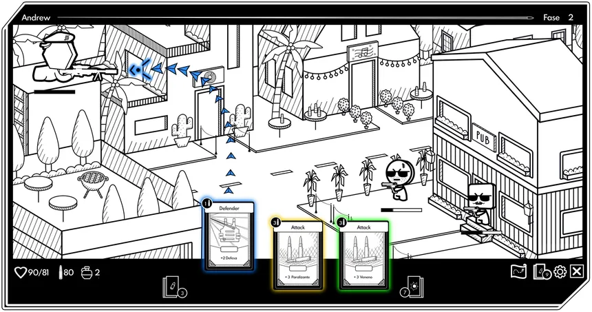 Скриншот 4 к игре Geometric Sniper - Card Game