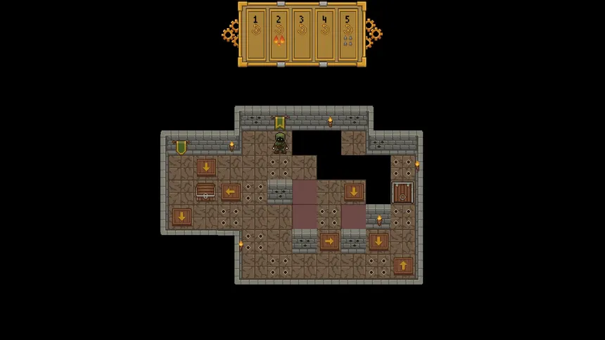 Скриншот 4 к игре Clockwork Dungeon