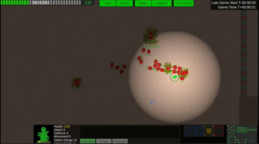 Скриншот 4 к игре Bacteria Wars