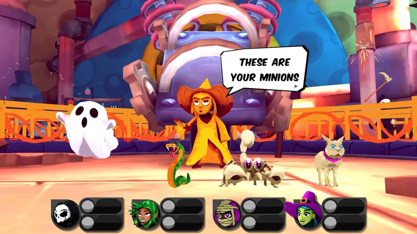 Скриншот 1 к игре Mega Monster Party - Multiplayer AirConsole