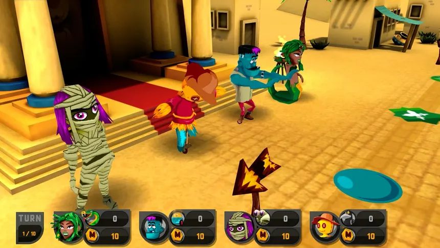 Скриншот 8 к игре Mega Monster Party - Multiplayer AirConsole