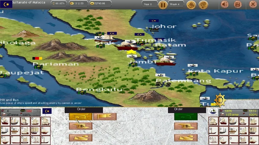 Скриншот 7 к игре Perang Laut - Maritime Warfare