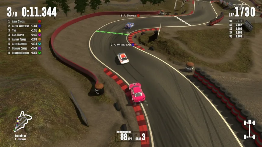 Скриншот 2 к игре RXC - Rally Cross Challenge