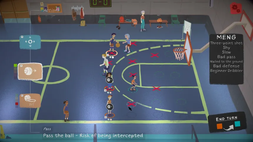 Скриншот 1 к игре Wednesday Basketball