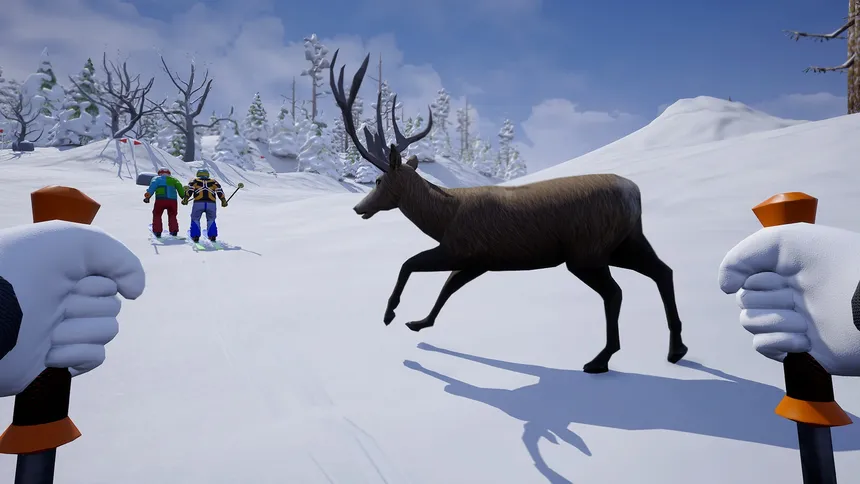 Скриншот 3 к игре Skiing VR