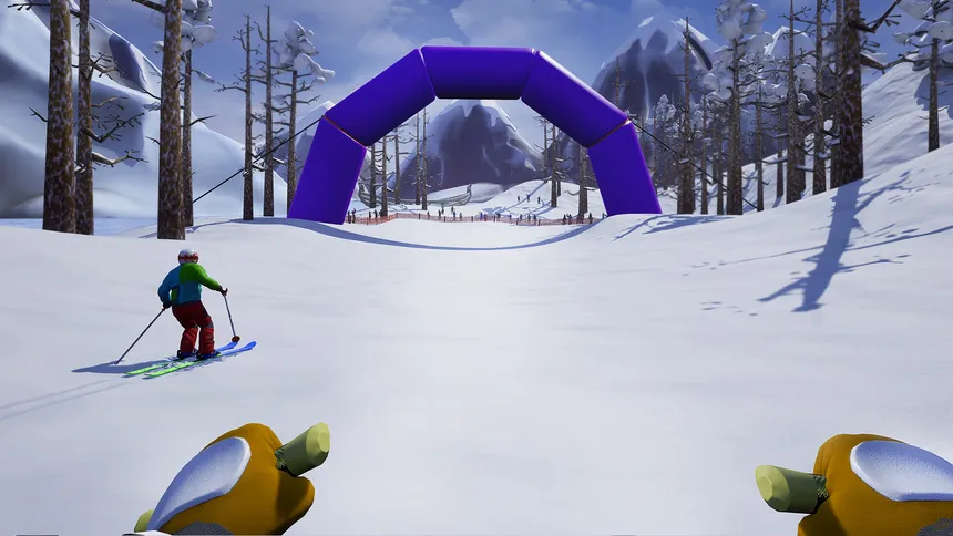 Скриншот 5 к игре Skiing VR
