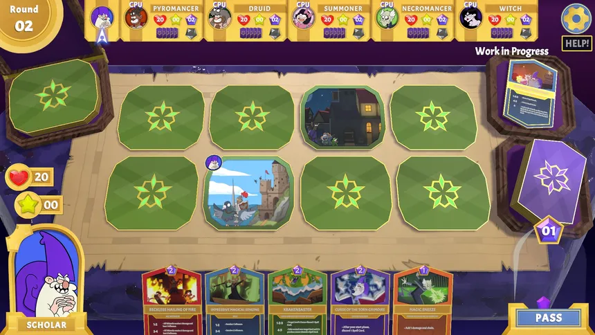 Скриншот 2 к игре Master of the Wizards