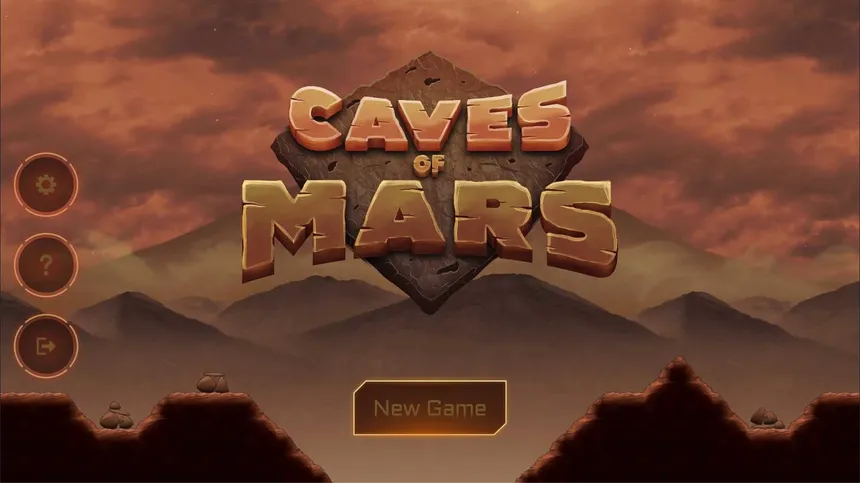 Скриншот 1 к игре Caves Of Mars