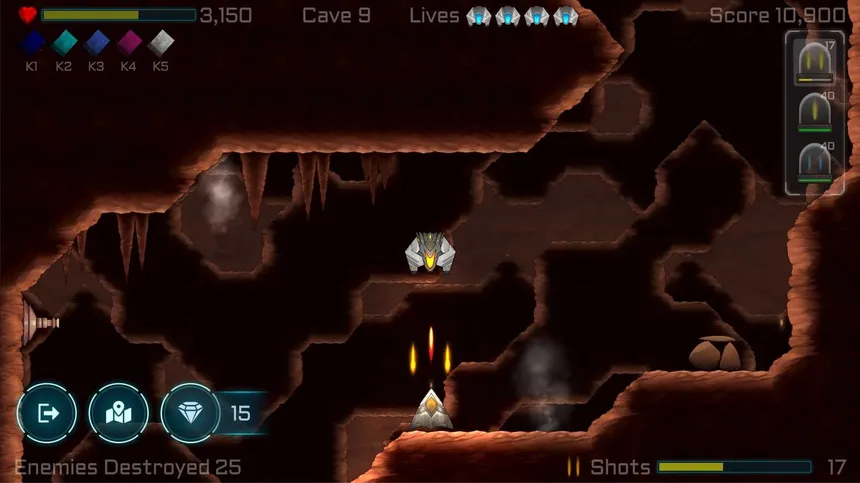 Скриншот 6 к игре Caves Of Mars