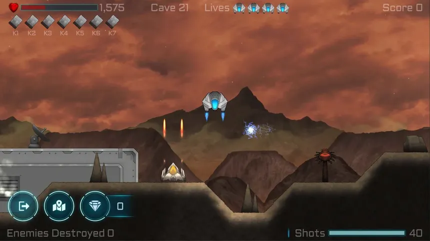 Скриншот 7 к игре Caves Of Mars