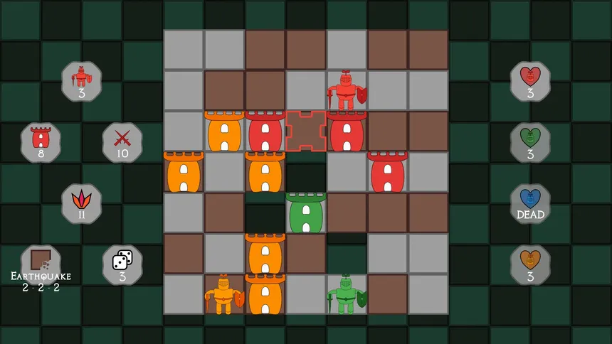 Скриншот 4 к игре Dice Of Knights