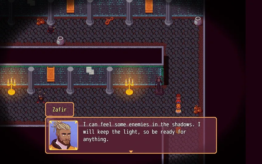Скриншот 6 к игре Burning Horns: A Bara Isekai JRPG