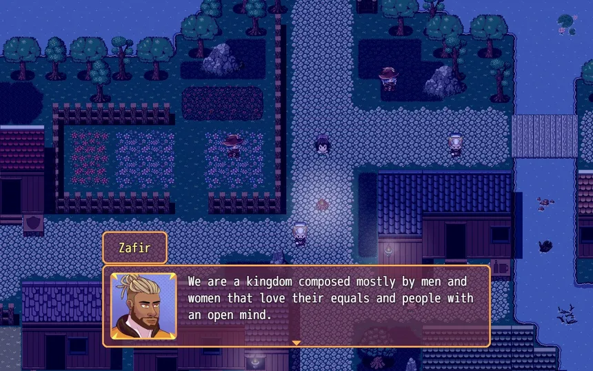 Скриншот 8 к игре Burning Horns: A Bara Isekai JRPG