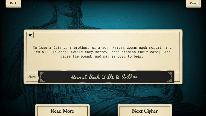 Скриншот 2 к игре Prose & Codes