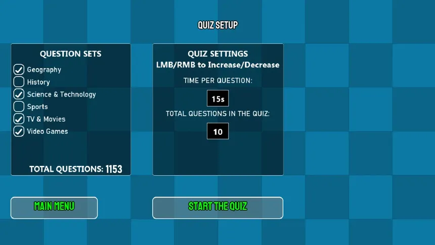 Скриншот 1 к игре Quizee - Games for Parties and Twitch
