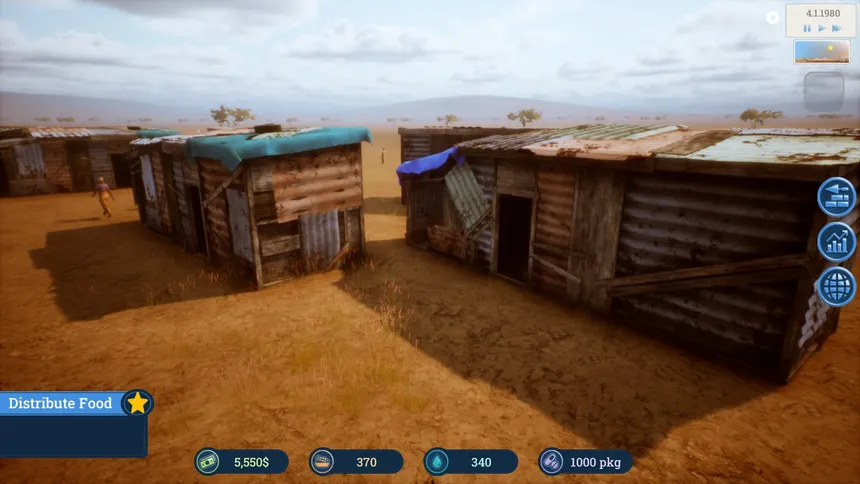 Скриншот 2 к игре Building Hope - Refugee Camp Simulator