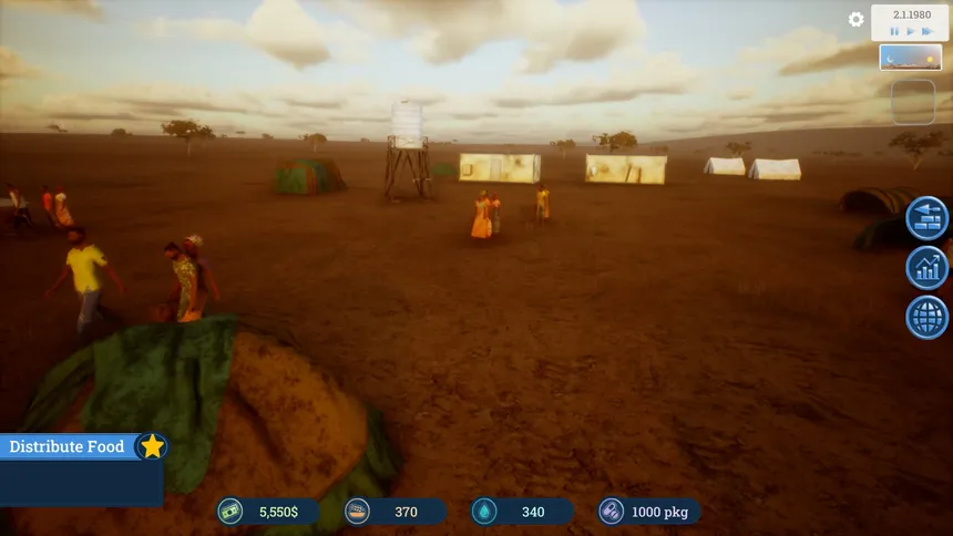 Скриншот 8 к игре Building Hope - Refugee Camp Simulator