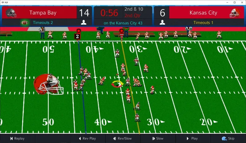 Скриншот 2 к игре Pro Strategy Football 2022