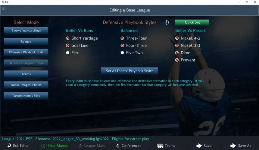 Скриншот 8 к игре Pro Strategy Football 2022