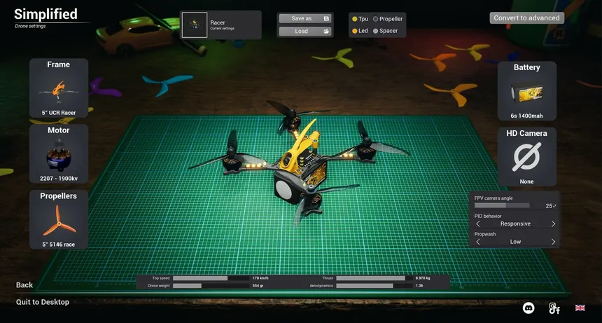 Скриншот 6 к игре Uncrashed : FPV Drone Simulator