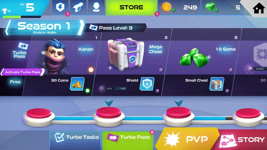 Скриншот 5 к игре Turbo Shot