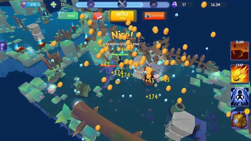 Скриншот 1 к игре Dungeon Warriors