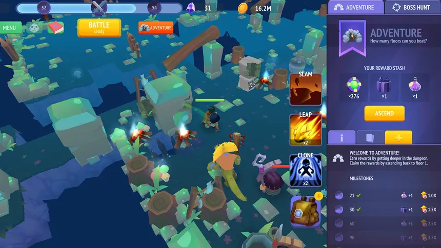 Скриншот 2 к игре Dungeon Warriors