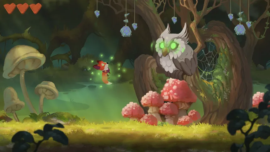 Скриншот 4 к игре Potata: Foxy Tale