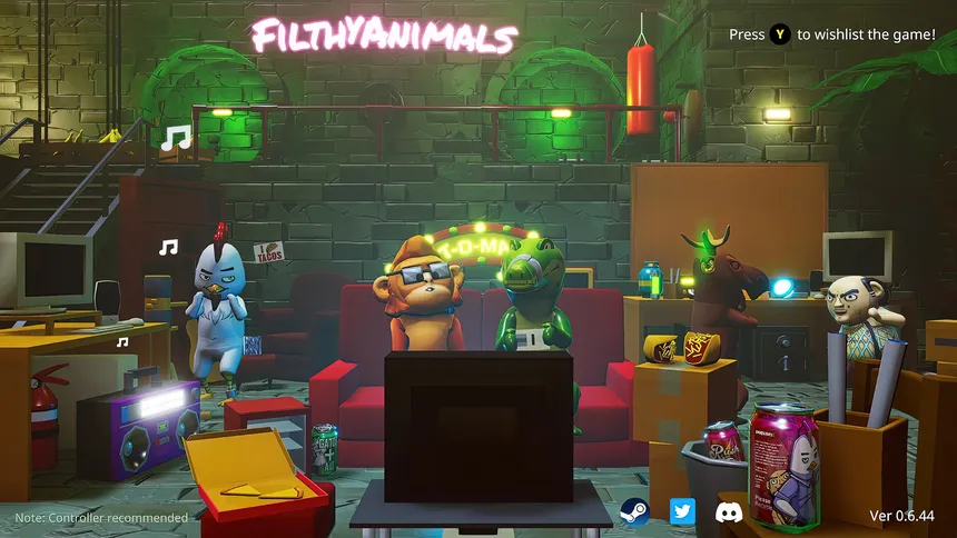 Скриншот 4 к игре Filthy Animals | Heist Simulator