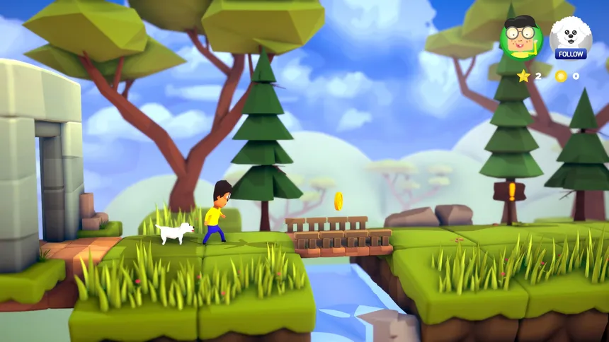 Скриншот 1 к игре Randy And Teddy Adventure Road