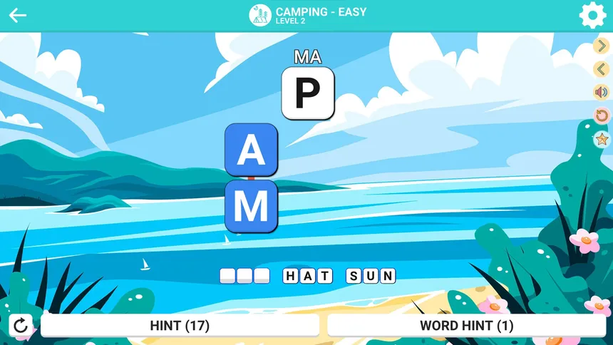 Скриншот 2 к игре Square Word: Summer Edition☀️