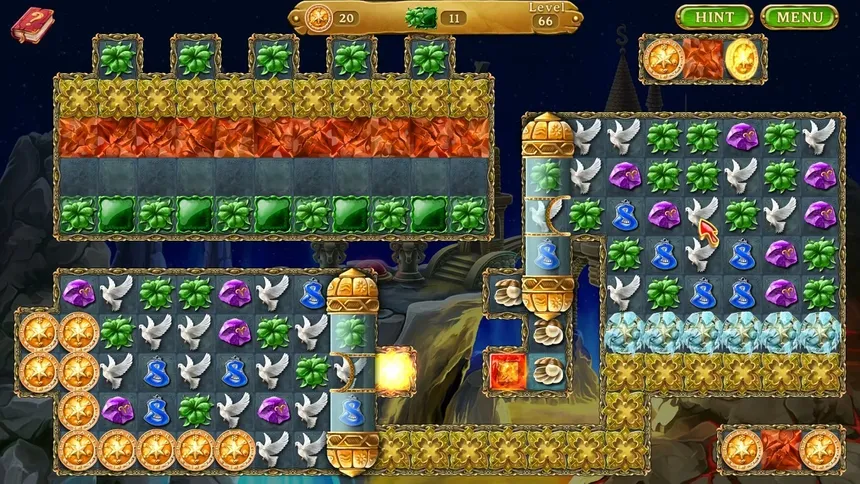 Скриншот 1 к игре Spellarium 7 - Match 3 Puzzle