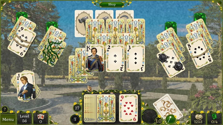 Скриншот 1 к игре Jewel Match Solitaire Summertime