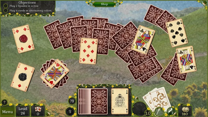Скриншот 6 к игре Jewel Match Solitaire Summertime