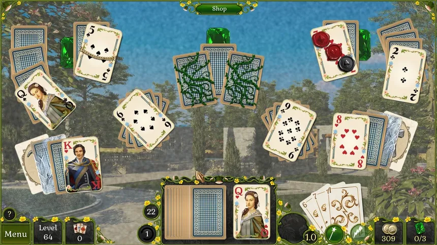 Скриншот 7 к игре Jewel Match Solitaire Summertime