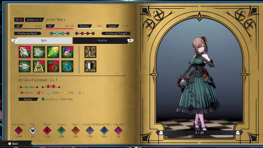 Скриншот 5 к игре LitGirls: Bookbound Dungeons