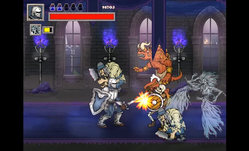 Скриншот 3 к игре Sorcerer Knights