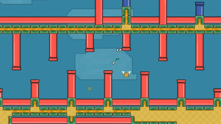 Скриншот 2 к игре Big FLAPPY Tower VS Tiny Square